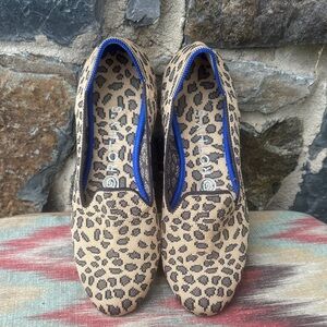 Rothy’s Cheetah print Loafer size 7.5